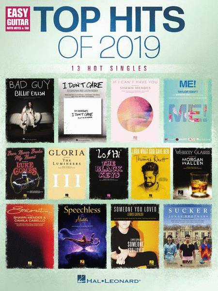 Top Hits of 2019 for Easy Guitar