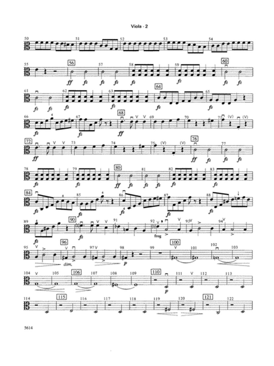 Rosamunde Overture, Opus 26: Viola