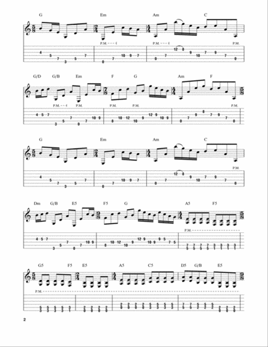 Breaking All Illusions Electric Guitar scores gallery preview page 2