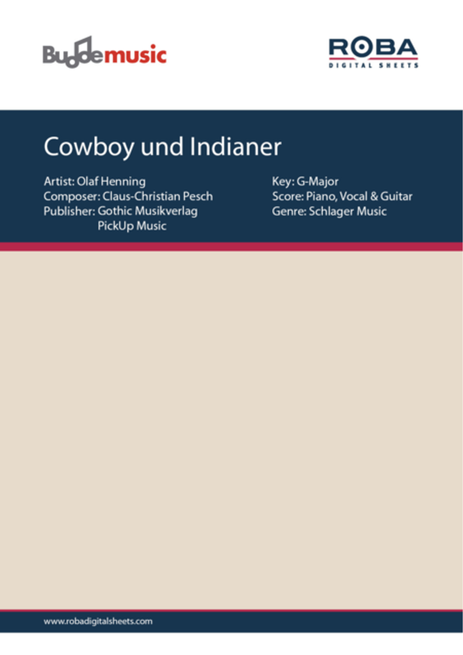 Cowboy und Indianer