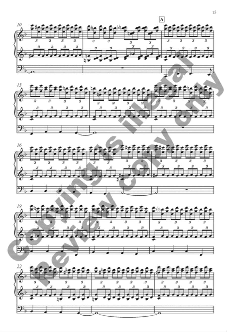 The Snow Lay On the Ground: Nine Festive Carol Settings 4-Part scores gallery preview page 9