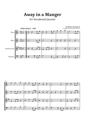 Away in a Manger (Woodwind Quartet)