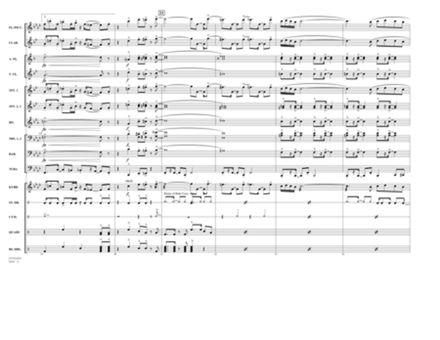 Tank! (from Cowboy Bebop) (arr. Murtha) - Conductor Score (Full Score)