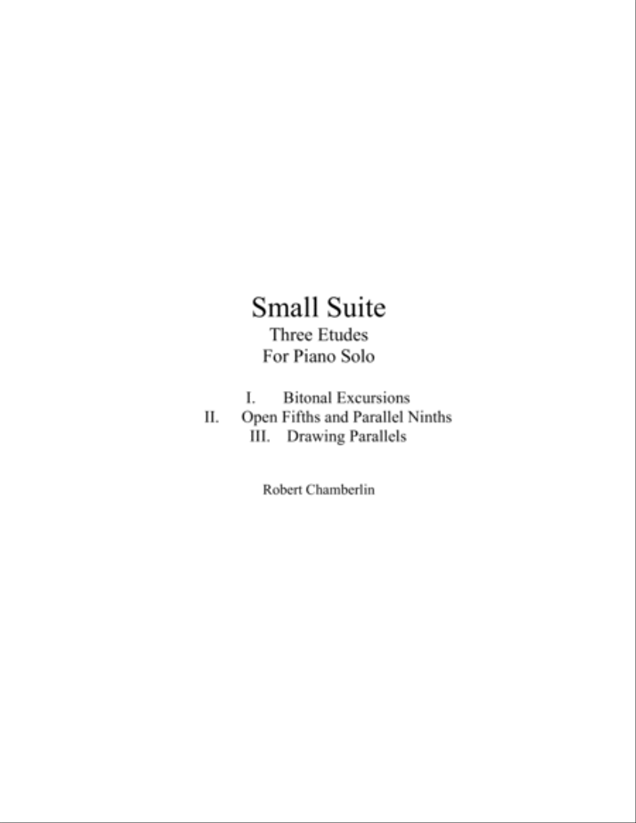 Small Suite Piano Method scores gallery preview page 1