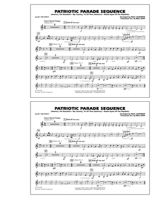 Book cover for Patriotic Parade Sequence - 2nd Bb Trumpet