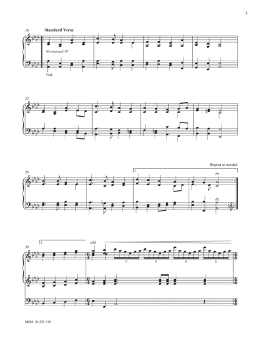 Regent Square Choir scores gallery preview page 3