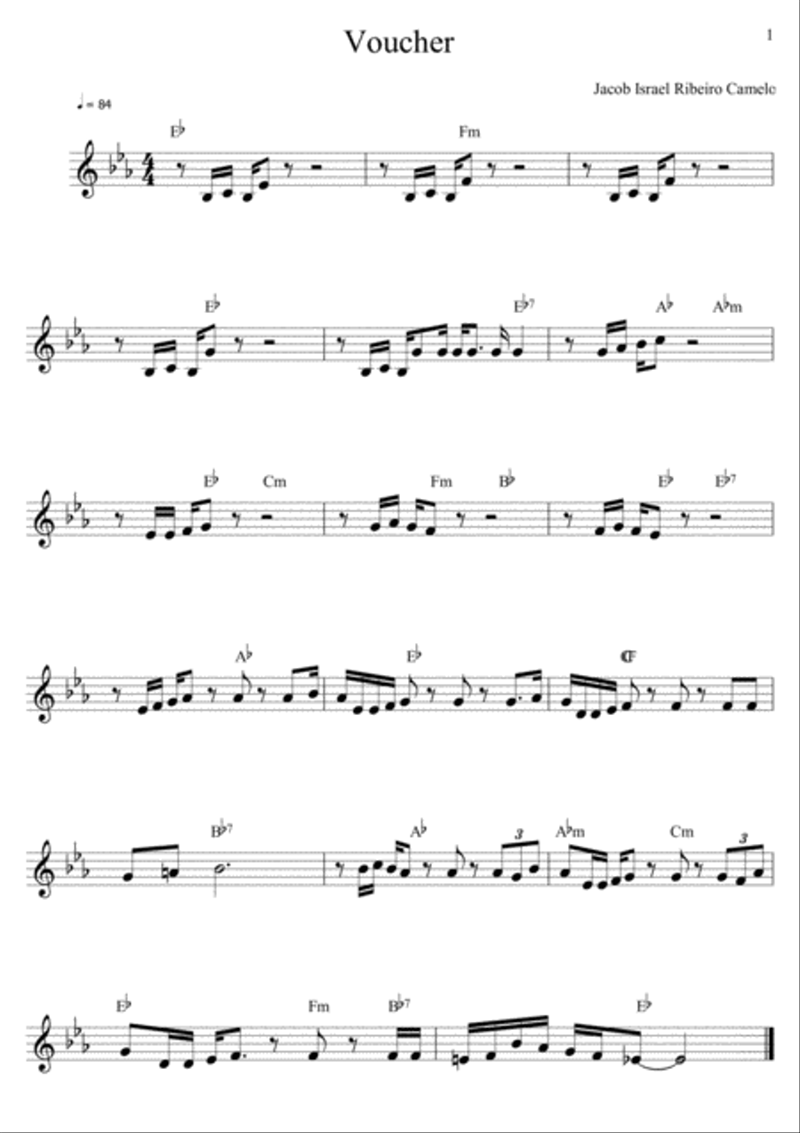 Voucher Piano scores gallery preview page 1