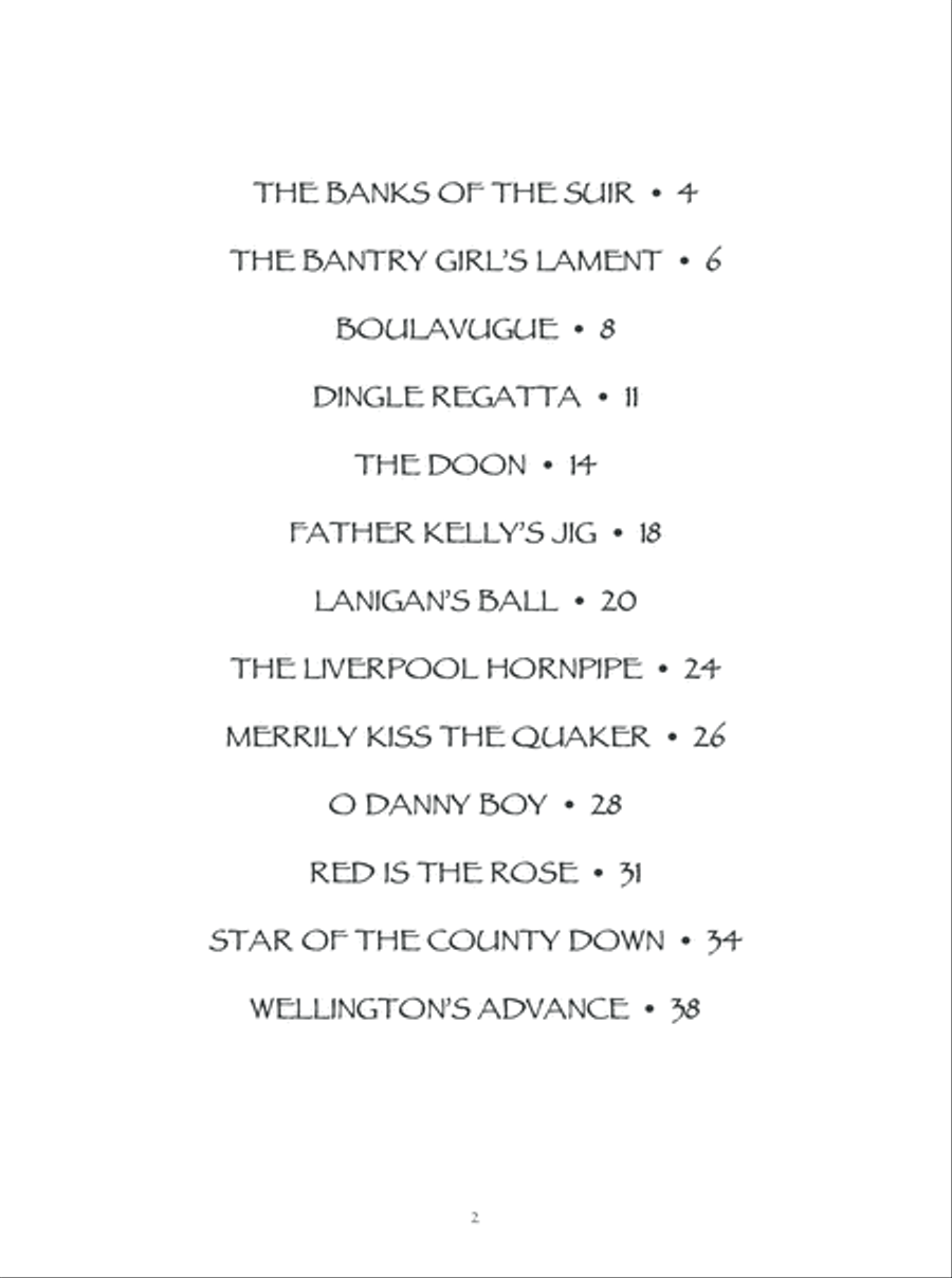 Easy Celtic Solos for Fingerstyle Guitar Fingerpicking Guitar scores gallery preview page 3
