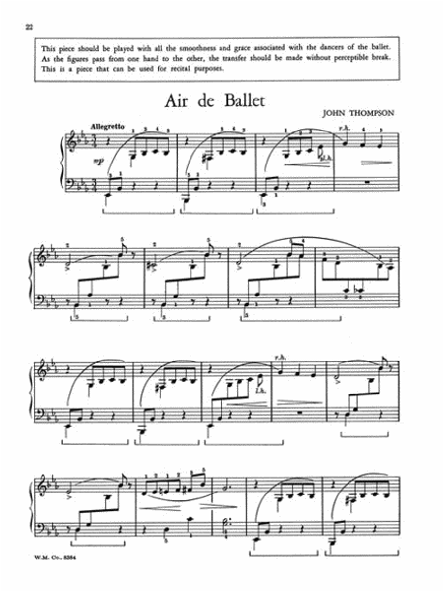 John Thompson's Easiest Piano Course - Part Eight