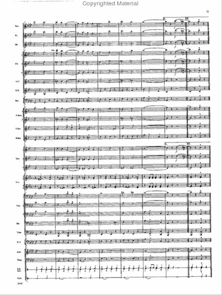 Coast Guards Concert Band scores gallery preview page 12