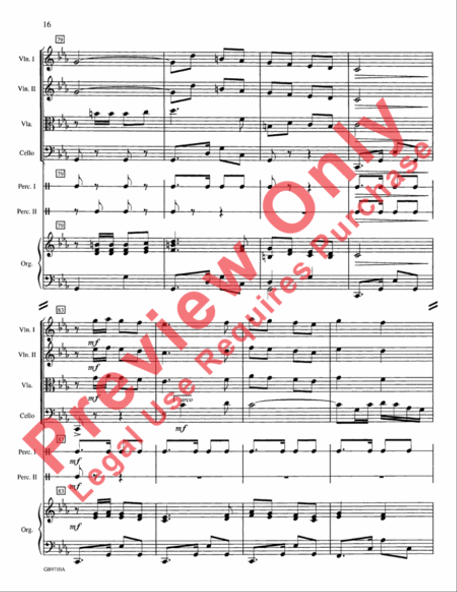 A Festival of Lessons and Carols Choir scores gallery preview page 17