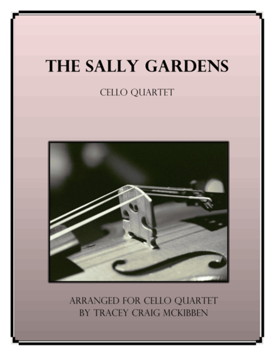 The Sally Gardens for Cello Quartet Cello Solo scores gallery preview page 1
