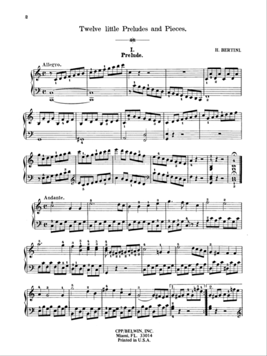 Twelve Little Pieces and Preludes Piano Solo scores gallery preview page 5