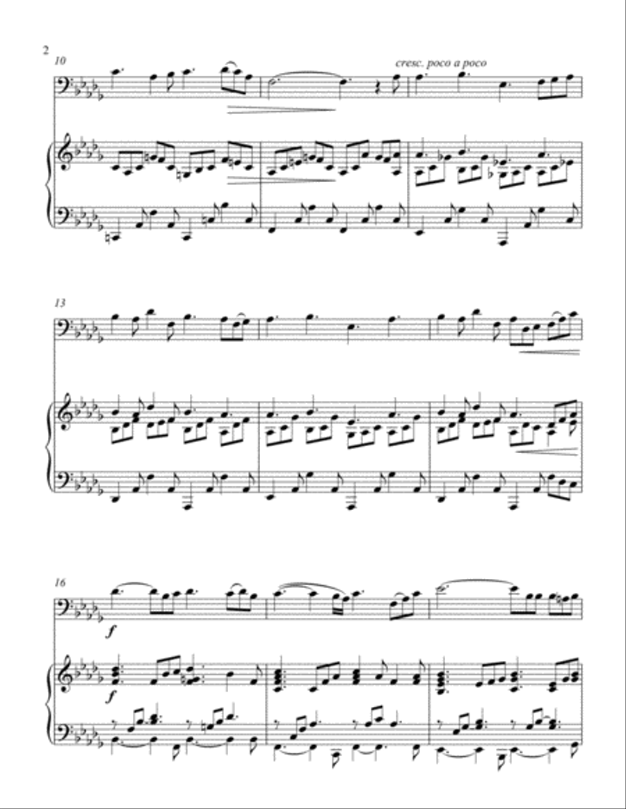 Oh Holy Night Piano scores gallery preview page 2