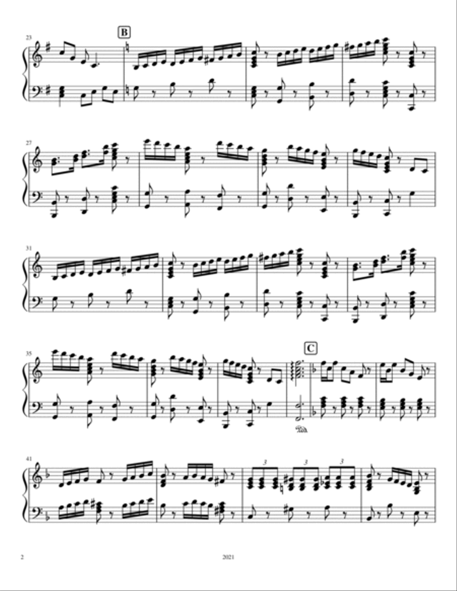Piano Fun Piano Fun Piano Solo scores gallery preview page 2