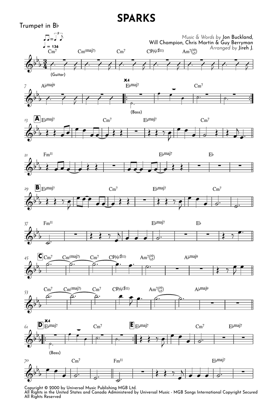 Sparks B-Flat Trumpet scores gallery preview page 2