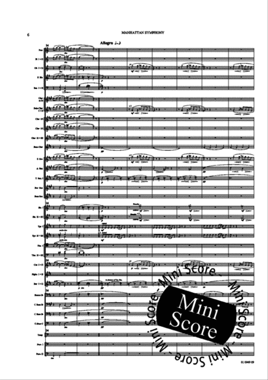 Manhattan Symphony Concert Band scores gallery preview page 10