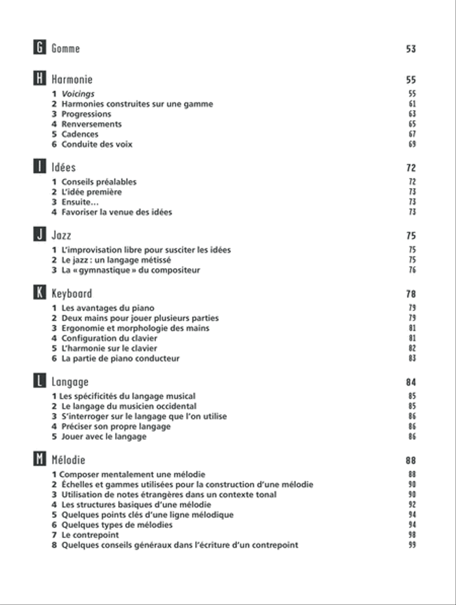 Abecedaire de la composition Collection / Songbook scores gallery preview page 4
