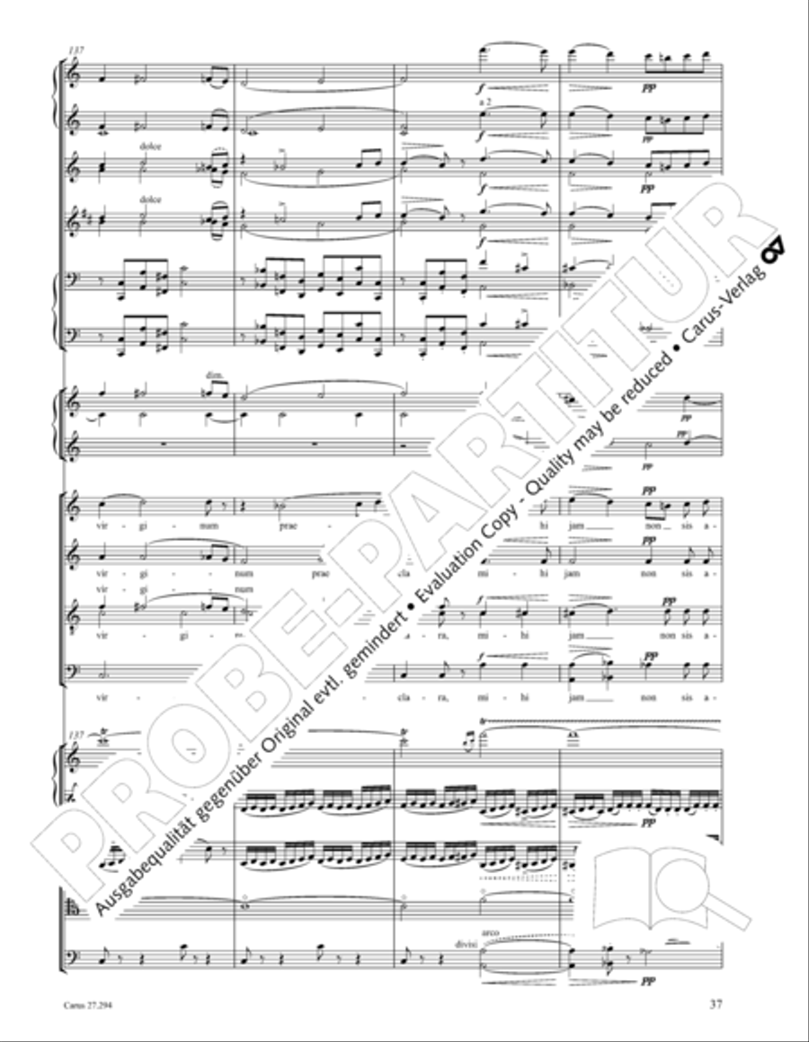 Stabat mater Stabat mater 4-Part scores gallery preview page 38
