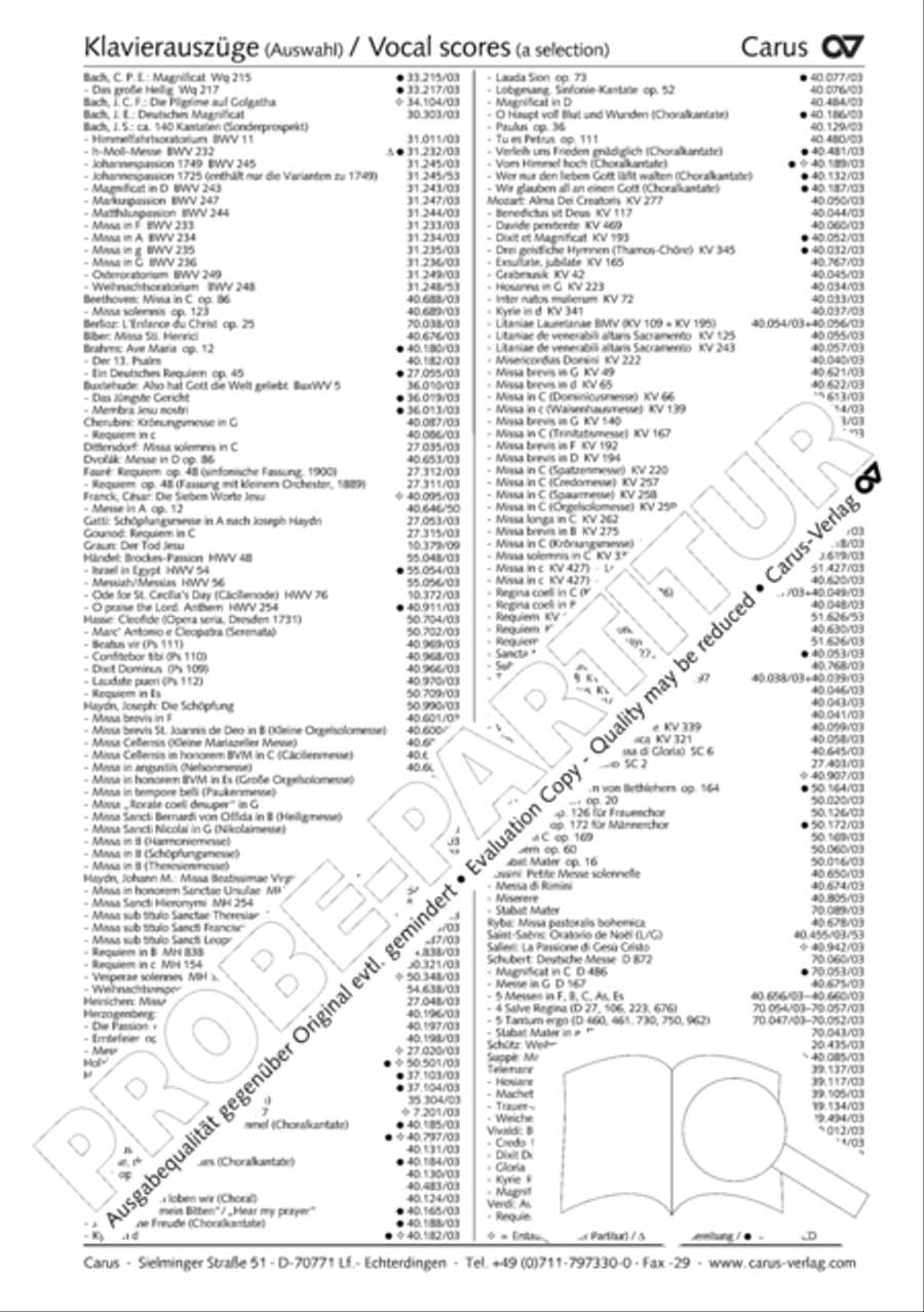 God goeth up with shouting (Gott fahret auf mit Jauchzen) 4-Part scores gallery preview page 33