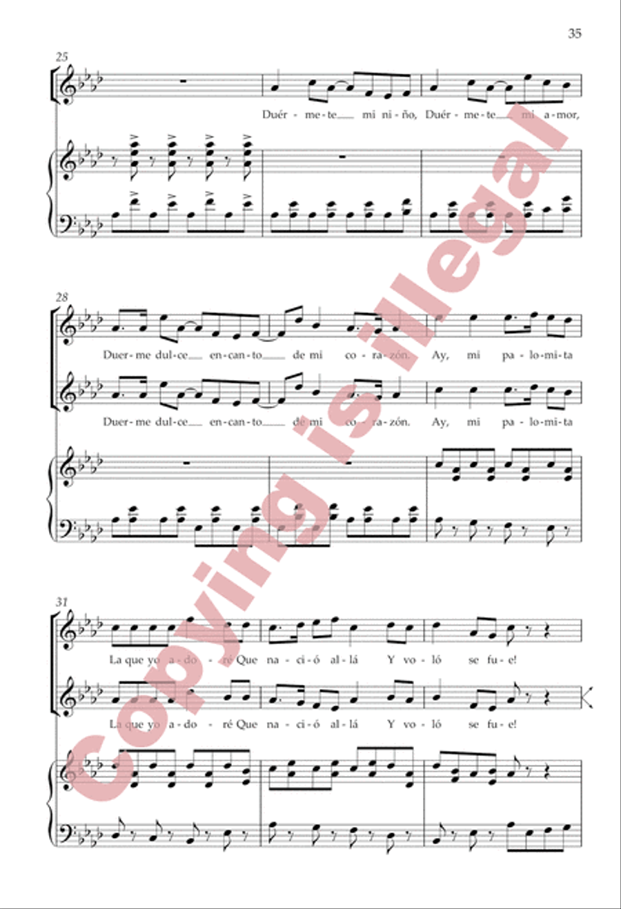 Winter Lullabies (Choral Score) SA scores gallery preview page 19