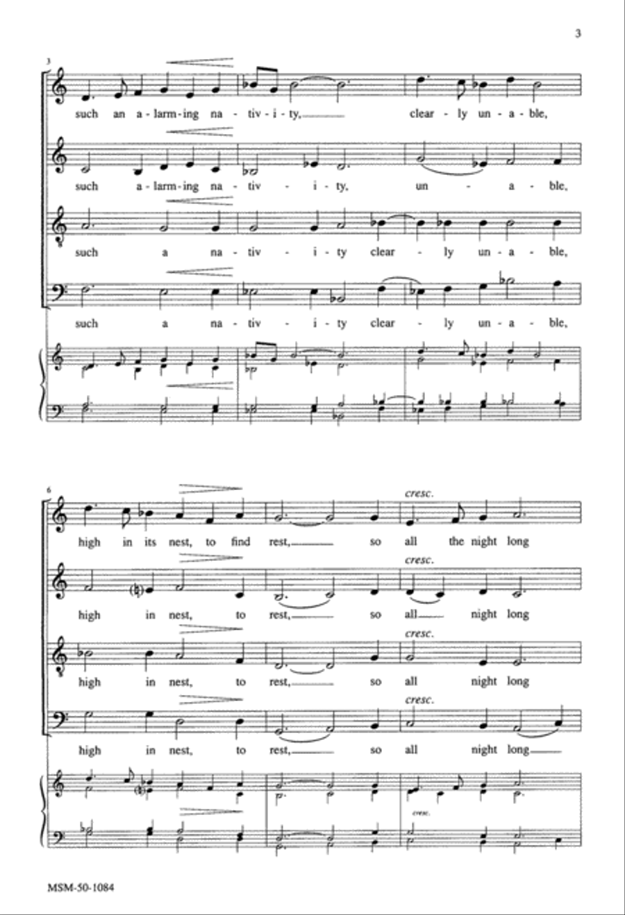 In the Stable 4-Part scores gallery preview page 2