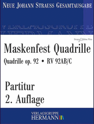 Maskenfest Quadrille op. 92 RV 92AB/C
