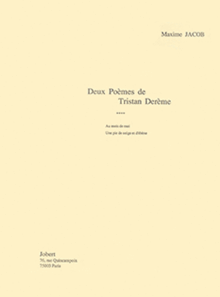Poemes De Tristan Dereme (2)