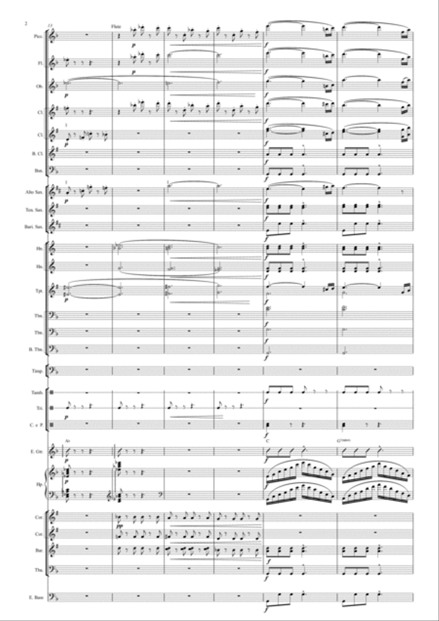 Rosen aus dem Suden Marching Band scores gallery preview page 3