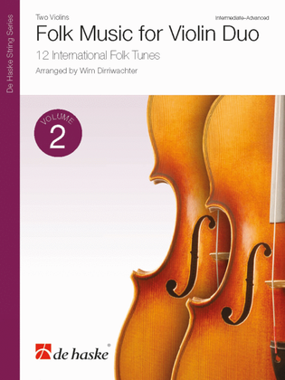 Book cover for Folk Music for Violin Duo – Vol. 2