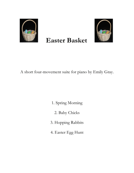 Easter Basket (Version in C) image number null