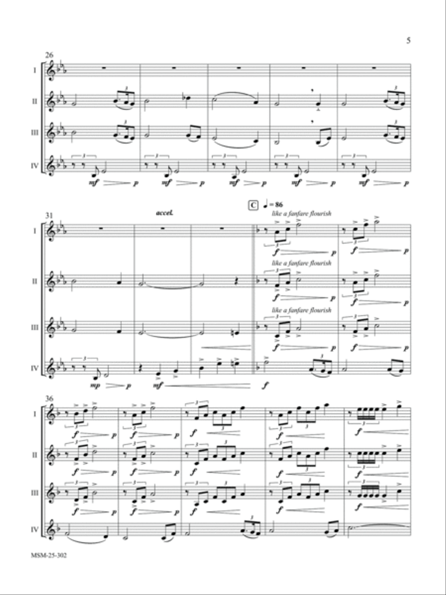 Amazing Grace Amazing Grace Trumpet scores gallery preview page 5