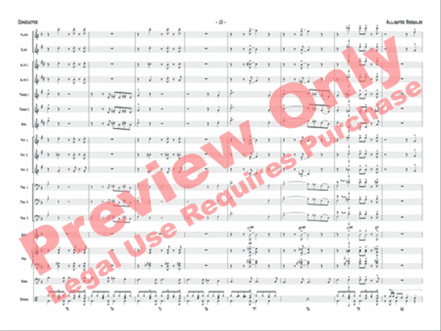 Alligator Boogaloo Jazz Ensemble scores gallery preview page 13