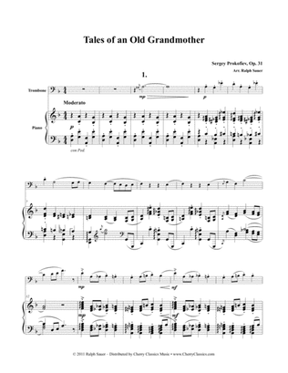 Tales of an Old Grandmother, Op. 31 for Trombone & Piano