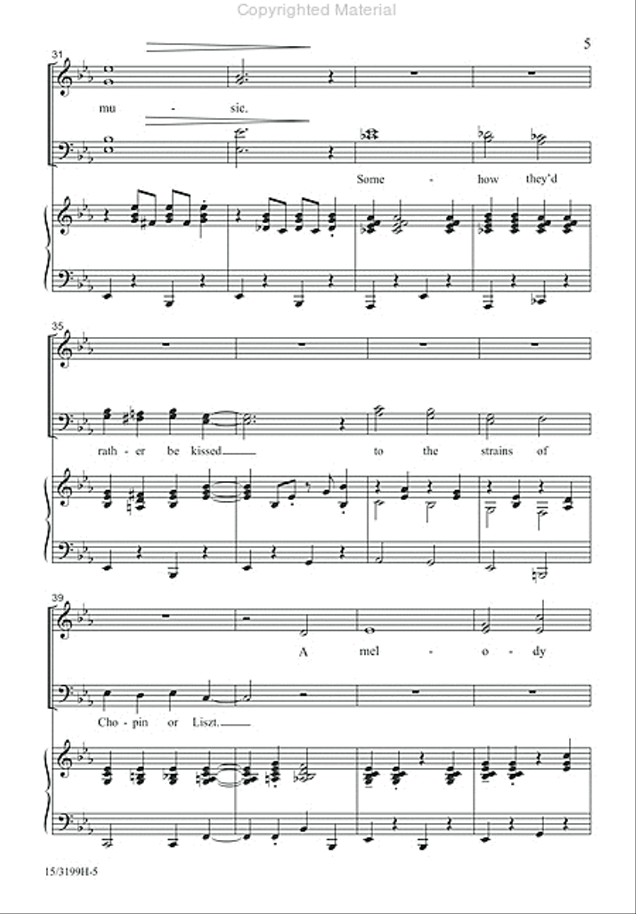 Say It With Music 4-Part scores gallery preview page 5