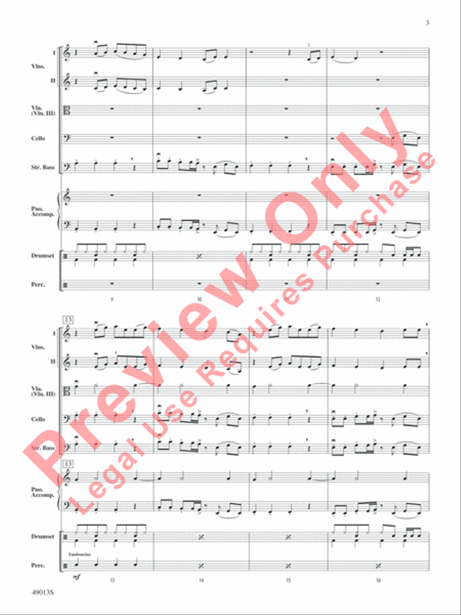 A Dua Lipa Duo A Dua Lipa Duo String Orchestra scores gallery preview page 4