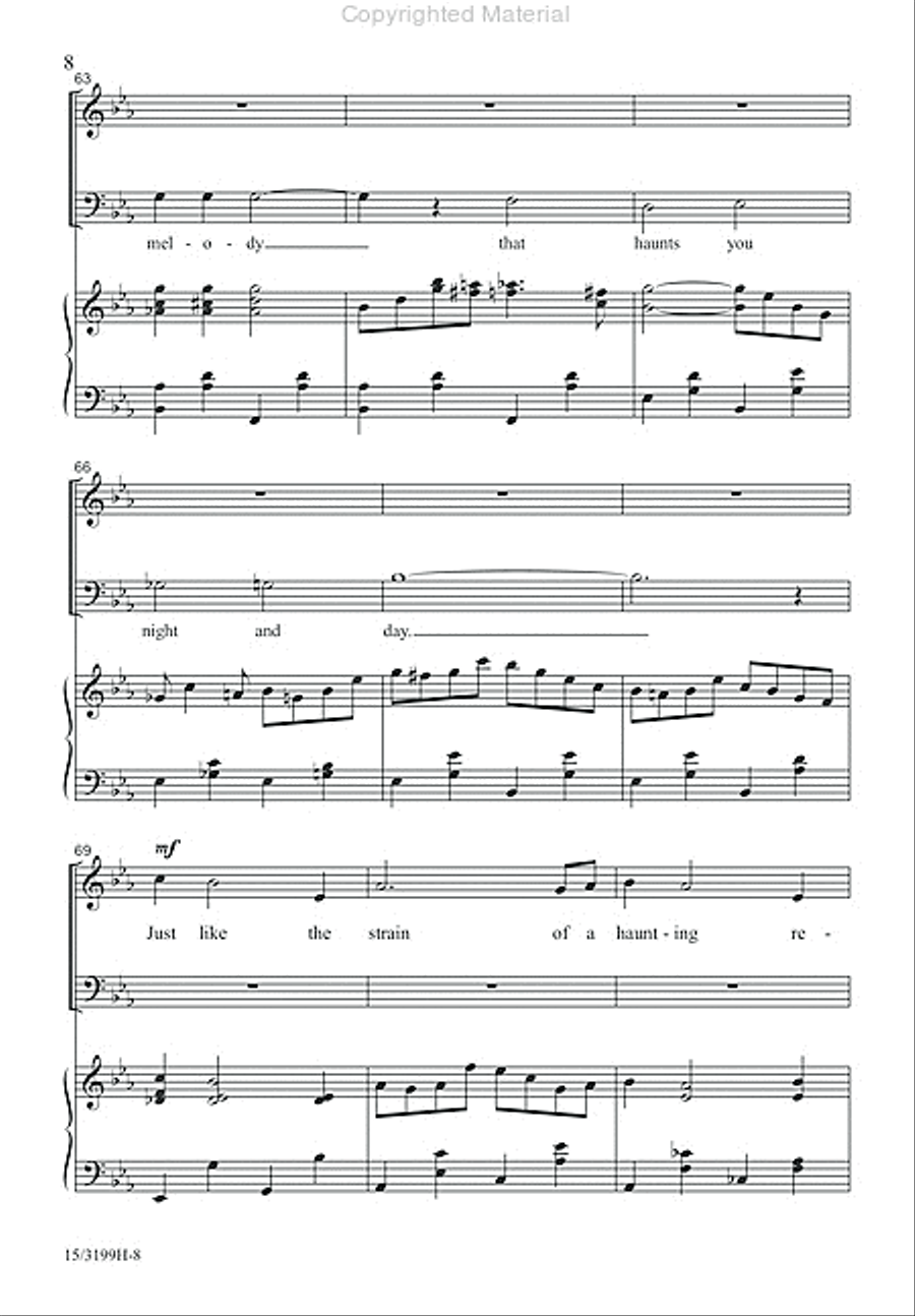 Say It With Music 4-Part scores gallery preview page 8