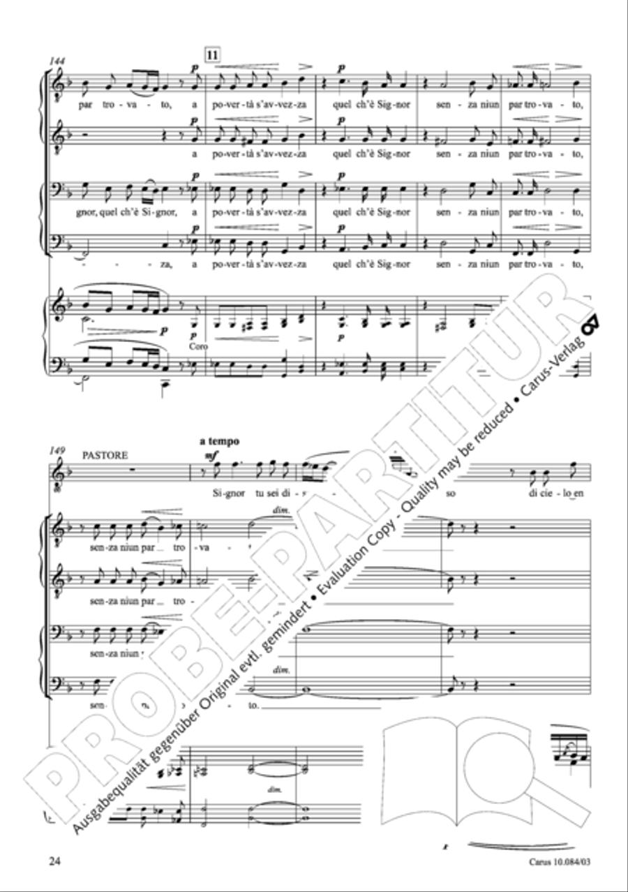 Lauda per la Nativita del Signore Divisi scores gallery preview page 25