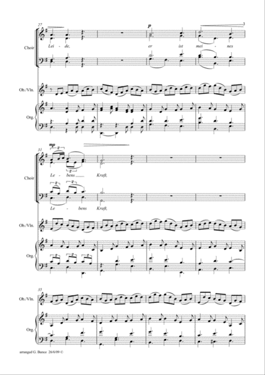Jesu, Joy of Man's Desiring 4-Part scores gallery preview page 3