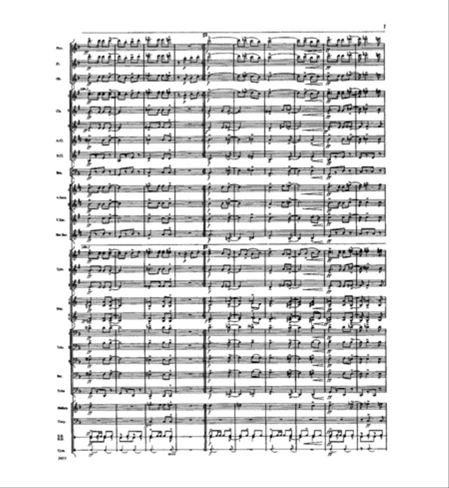 Silvercrest Concert Band scores gallery preview page 6