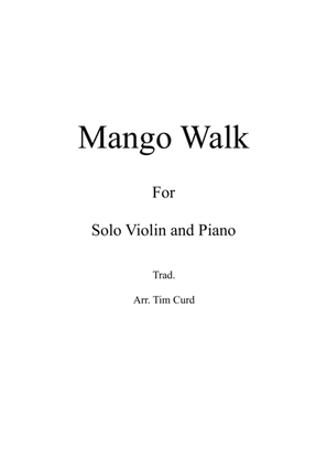 Mango Walk for Solo Violin and Piano
