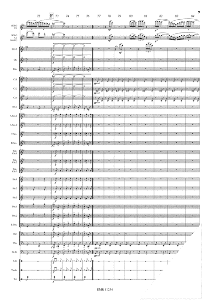 Ciocarlia Concert Band scores gallery preview page 10