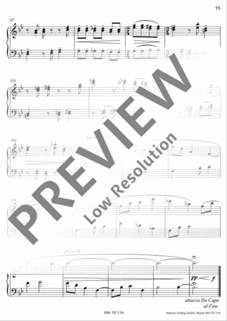 Frühlings-Partita Accordion scores gallery preview page 16