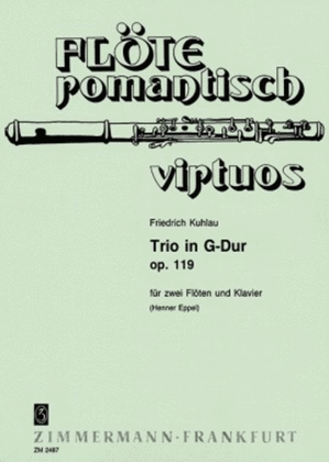 Book cover for Trio in G major Op. 119