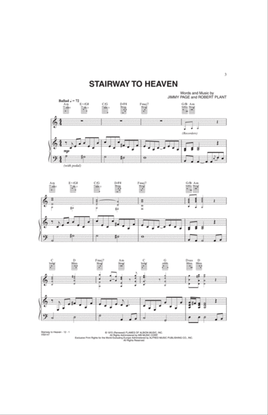 Stairway to Heaven Small Ensemble scores gallery preview page 2