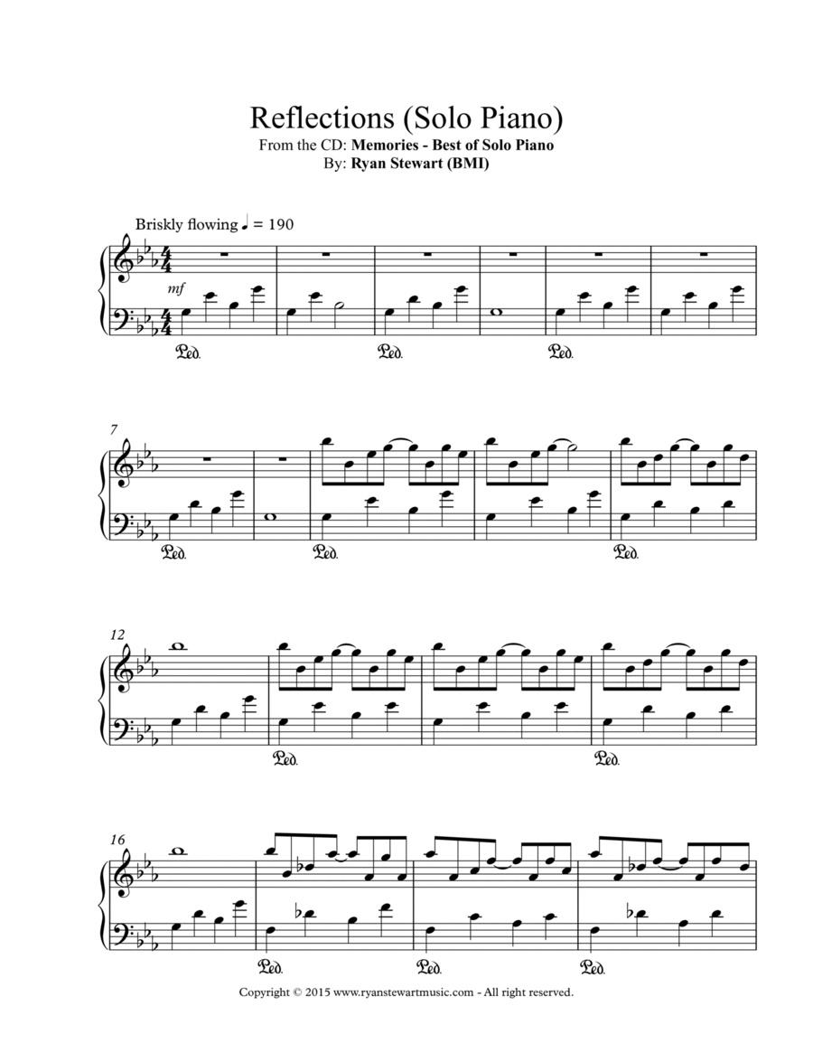 Reflections (Solo Piano) image number null