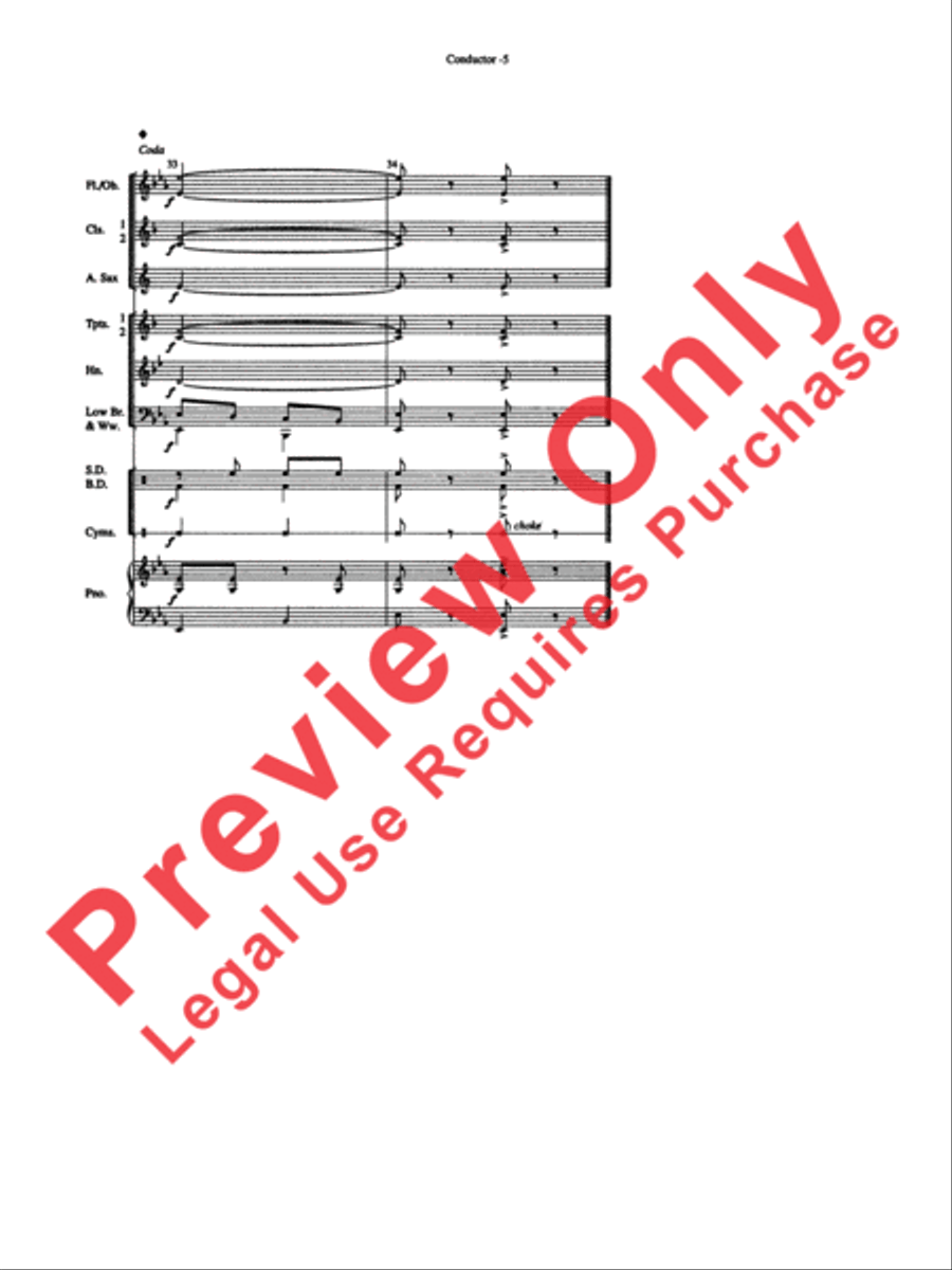 The Billboard March Concert Band scores gallery preview page 8