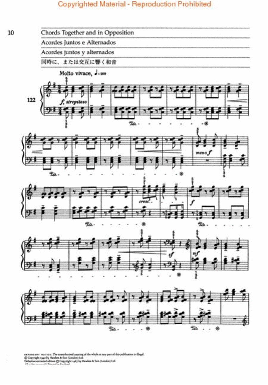 Mikrokosmos Volume 5 (Blue) Piano Method scores gallery preview page 2