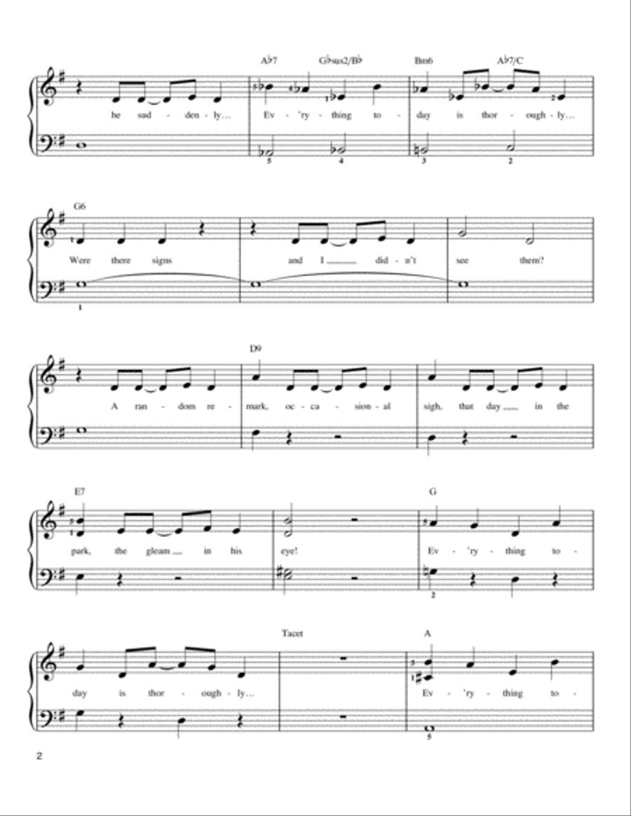 Jimmy (from Thoroughly Modern Millie) Easy Piano scores gallery preview page 2