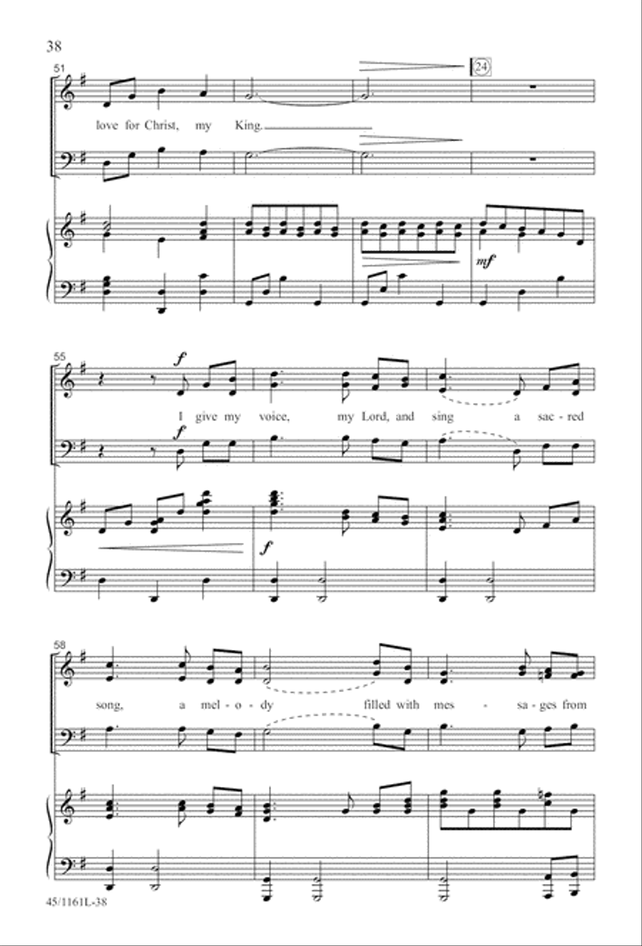 Hymns We Love to Sing Hymns We Love to Sing 3-Part scores gallery preview page 39
